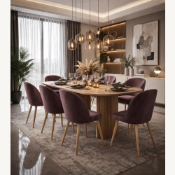 Krzesło tapicerowane DELUXE KR-2 Tkanina Piano 18